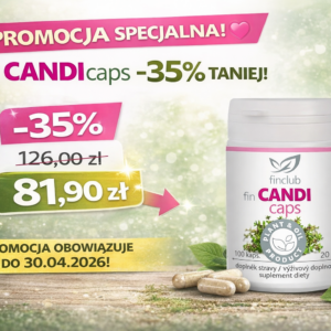 fin Candicaps 100 caps. | Promocja -35% | Do 30.04.2026r.